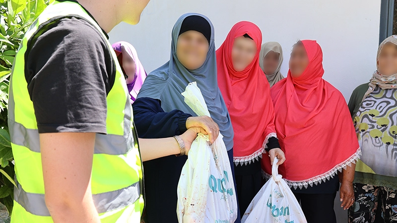 Qurbani distribution in Albania